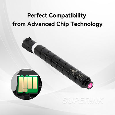 Compatible Canon GPR-53 8526B003AA Magenta Toner Cartridge By Superink