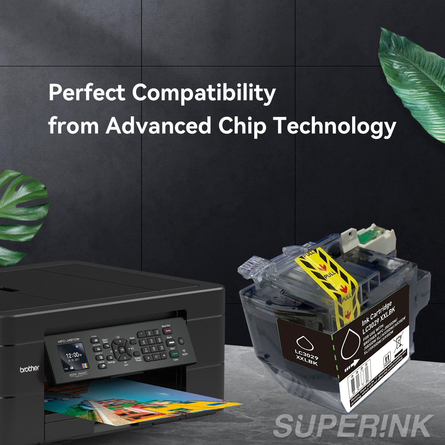 Compatible Brother LC3029XXL Black Ink Cartridge by Superink