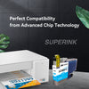 Compatible Brother LC404 Cyan Ink Cartridge by Superink