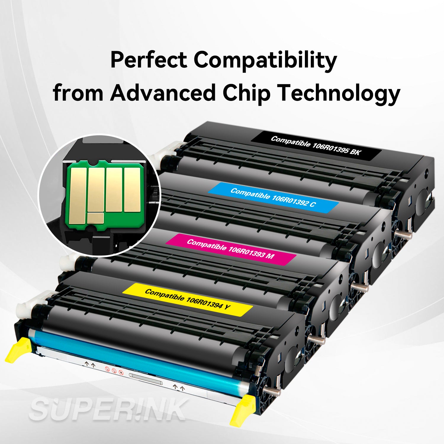 Compatible Xerox 6280 Toner Cartridge Combo High Yield By Superink