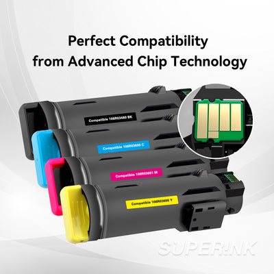 Compatible XEROX 6510 / 6515 Extra High Yield Combo By Superink