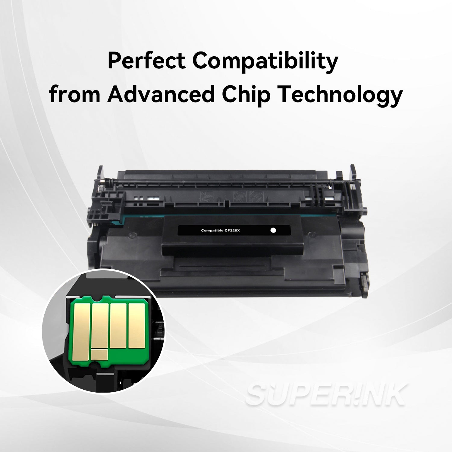 Compatible CF226X / 26X High Yield Black Toner Cartridge