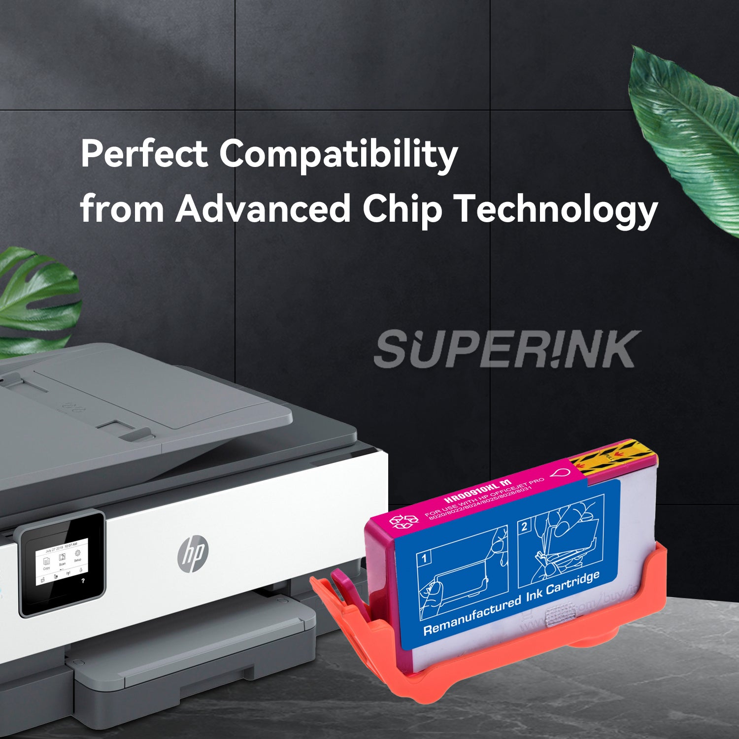 Compatible HP 910XL Magenta High Yield Ink Cartridge by Superink
