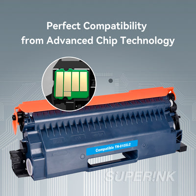 Compatible Brother TN810XLC Toner Cartridge Cyan By Superink