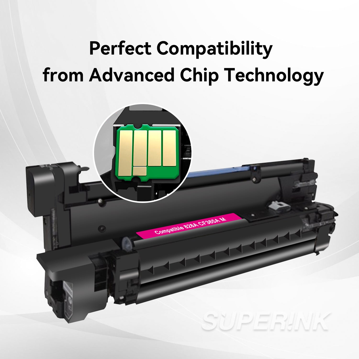 Compatible HP 828A CF365A Magenta Drum By Superink