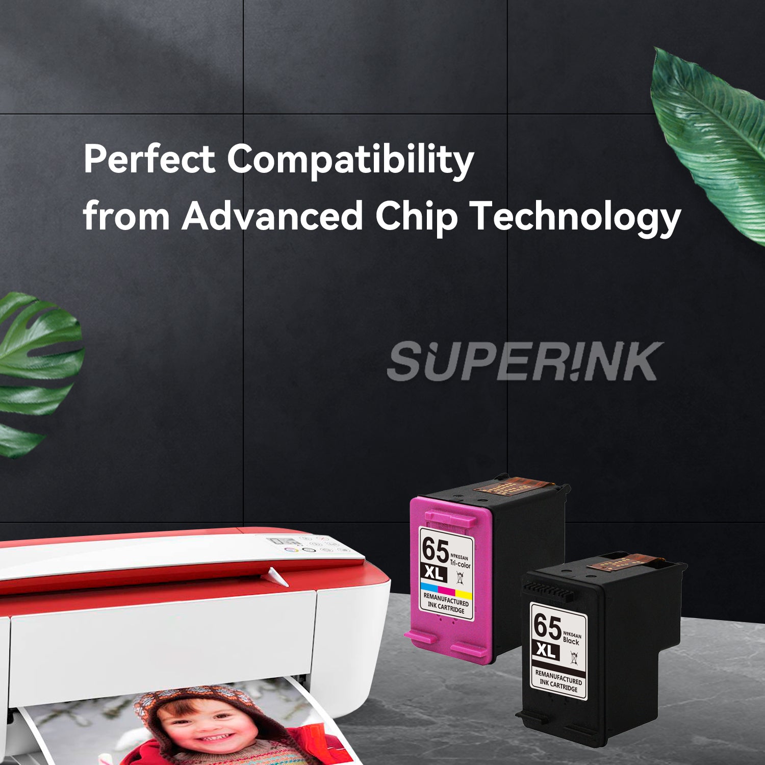Compatible HP 65XL Ink Cartridge Combo By Superink