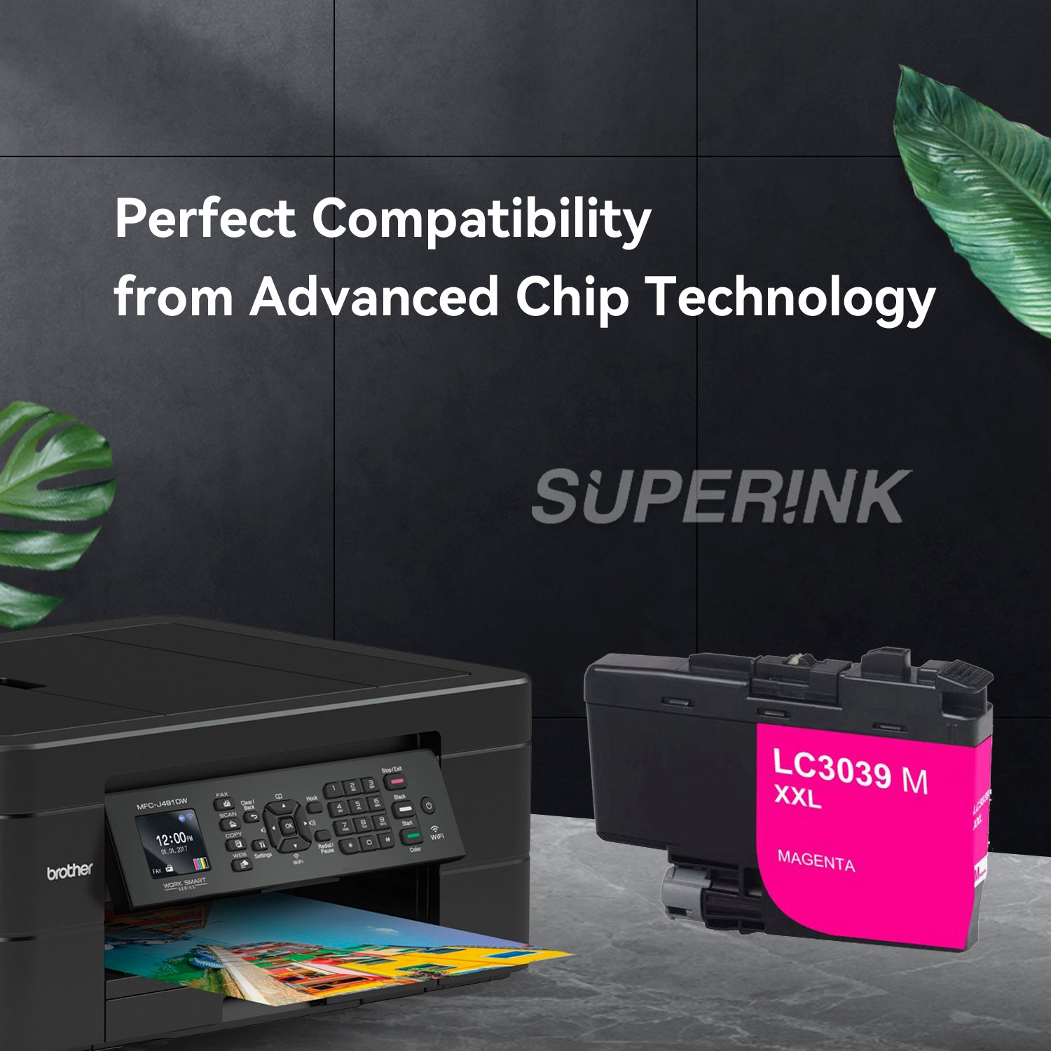 Compatible Brother LC3039XXL Magenta Ink Cartridge