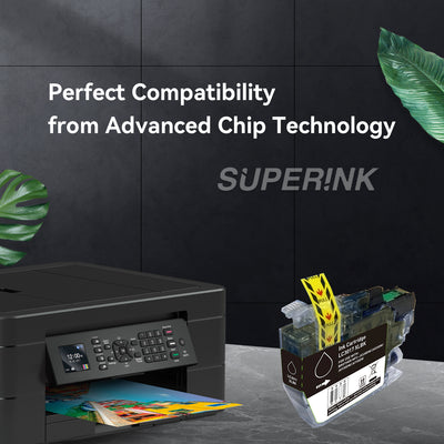 Cartouche d'encre noire compatible Brother LC3017XL par Superink