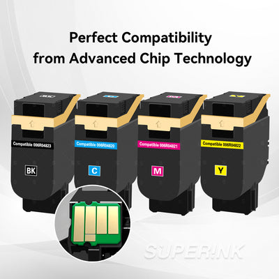 Compatible Xerox C320 / C325 Toner Cartridge Combo BK/C/M/Y