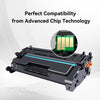Compatible HP CF258A With Chip Black Toner by Superink