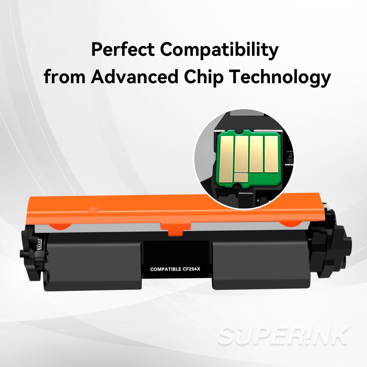 Compatible HP CF294X / 94X Black Toner Cartridge By Superink