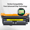 Cartouche de toner HP CF322A jaune compatible pour HP M680 By Superink