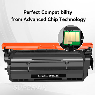 Compatible HP CF450A (655A) Black Toner Cartridge