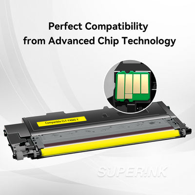 Compatible Samsung CLT-Y406S Yellow Toner Cartridge By Superink
