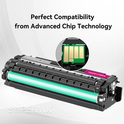 Compatible Samsung CLT-M504S Magenta Toner Cartridge By Superink