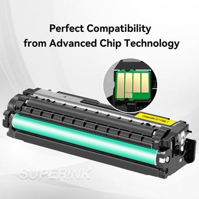 Compatible Samsung CLT-Y506L Yellow Toner Cartridge By Superink
