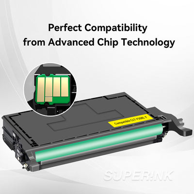 Compatible Samsung CLT-Y508L Yellow Toner Cartridge By Superink