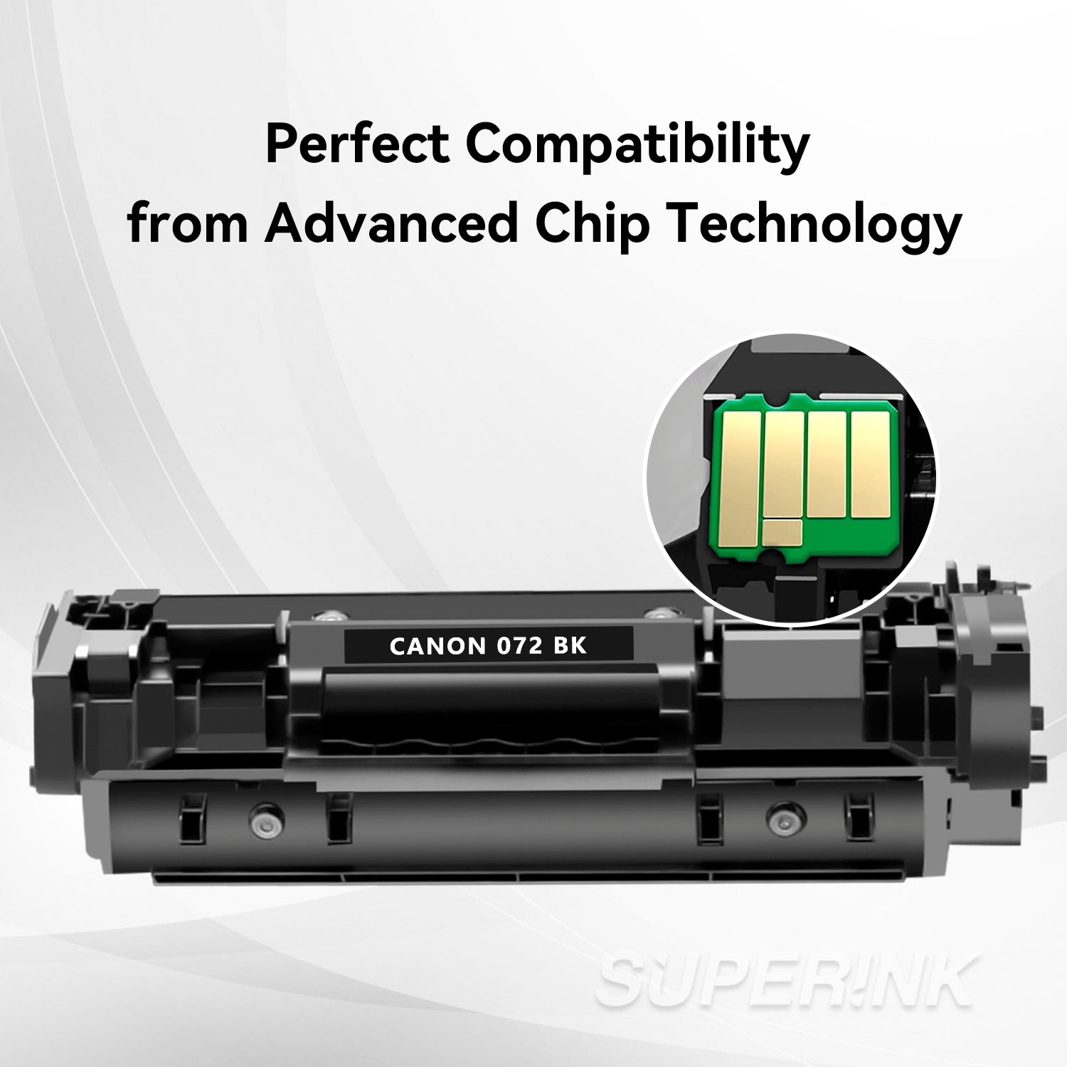 Compatible Canon 072 5647C001 Black Toner WITH CHIP by Superink