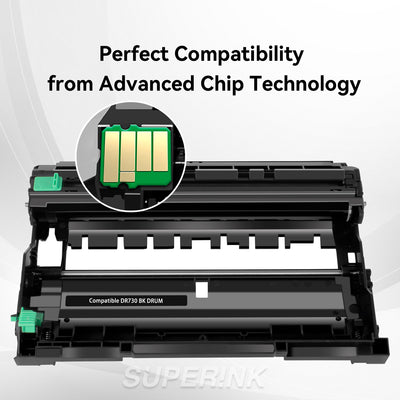 Compatible Brother Dr-730 (DR730) Drum Unit by Superink