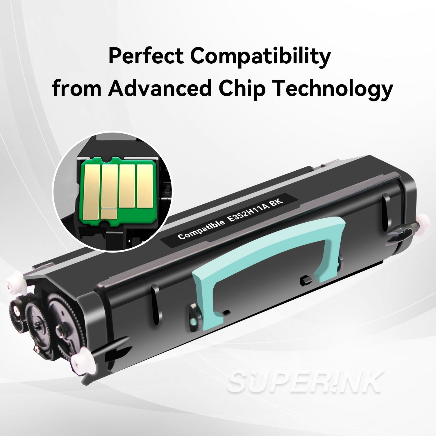 Compatible Lexmark E352H11A Toner Cartridge Black By Superink