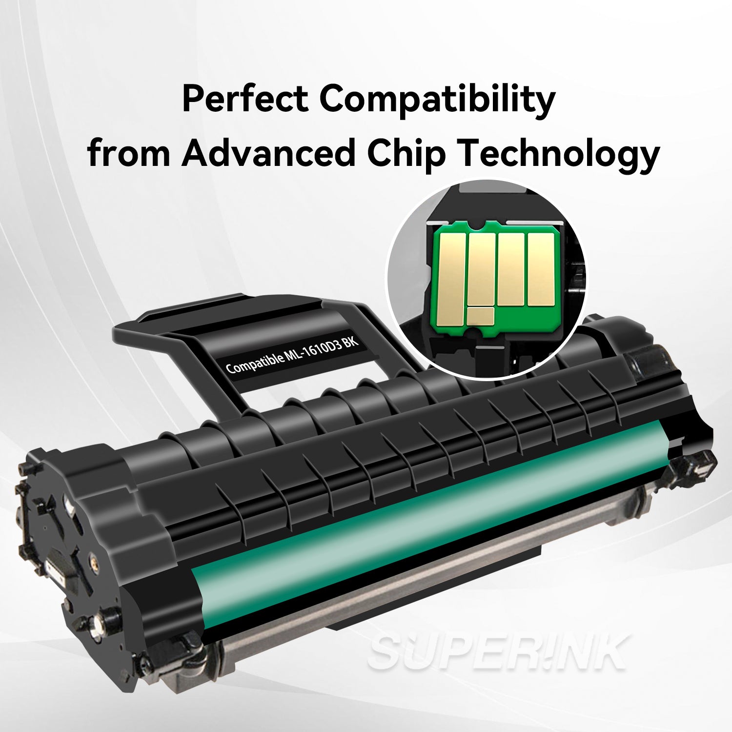 Compatible Samsung ML-1610D3 Black Toner Cartridge By Superink