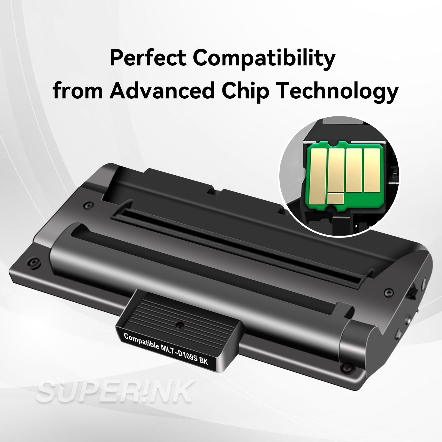 Compatible Samsung MLT-D109S Black Toner Cartridge By Superink
