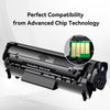 Compatible HP 12A (Q2612A) Black Toner Cartridge By Superink
