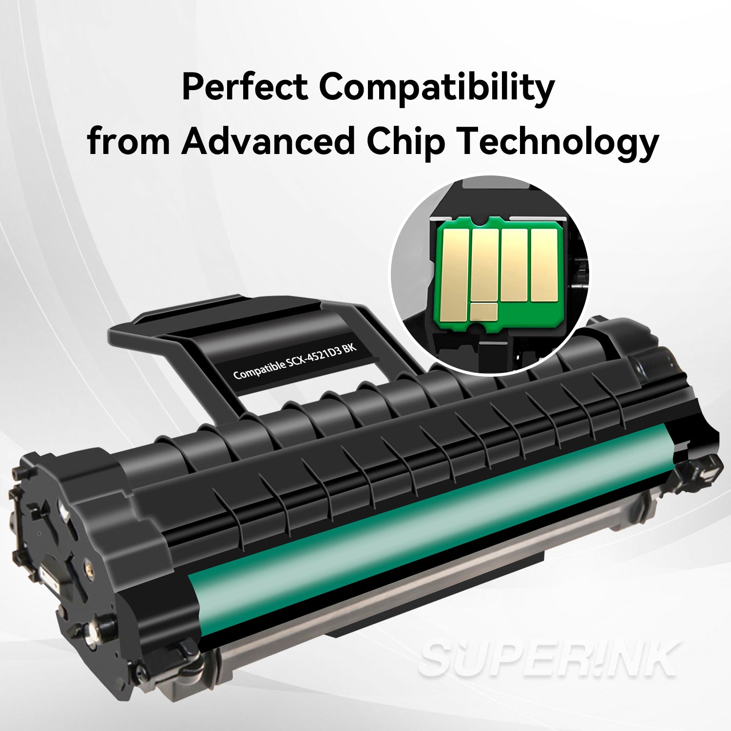 Compatible Samsung SCX-4521D3 Black Toner Cartridge By Superink