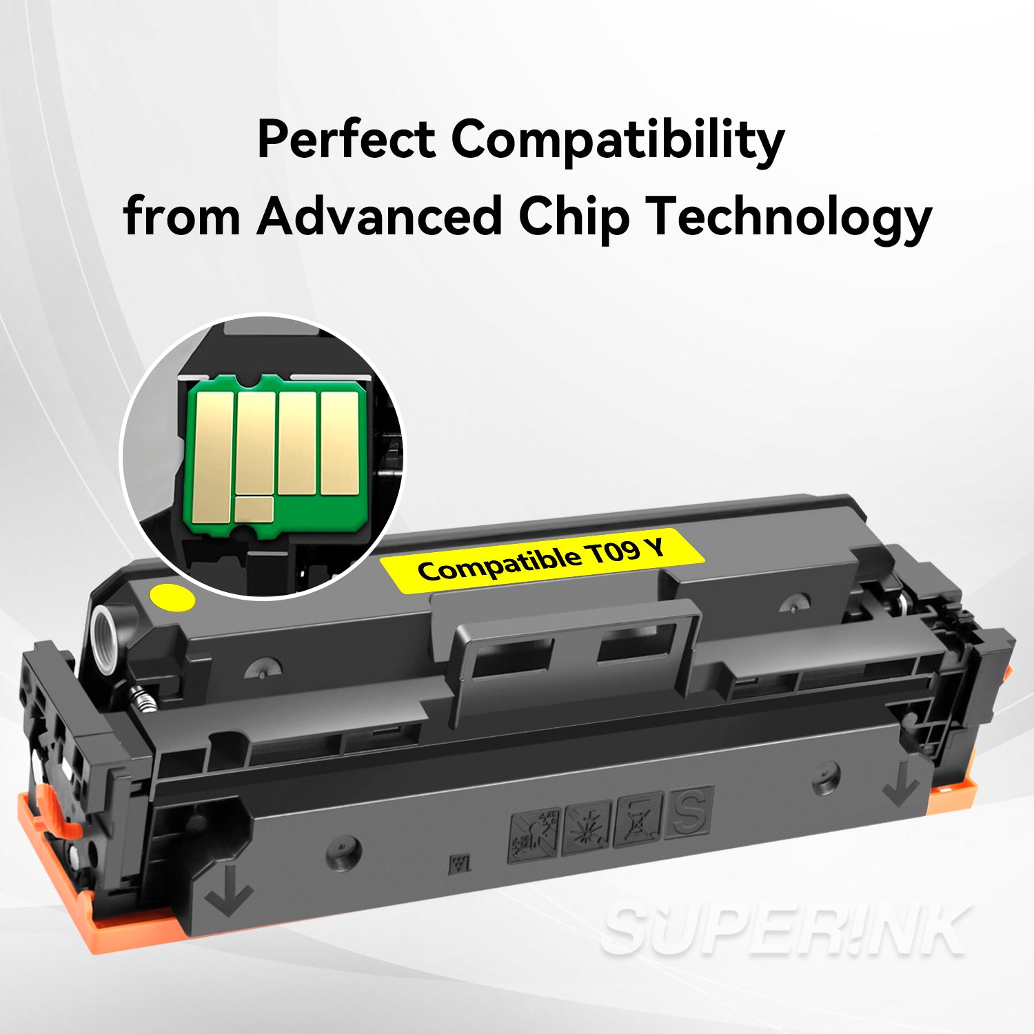 Compatible Canon T09 3017C005AA Yellow Toner