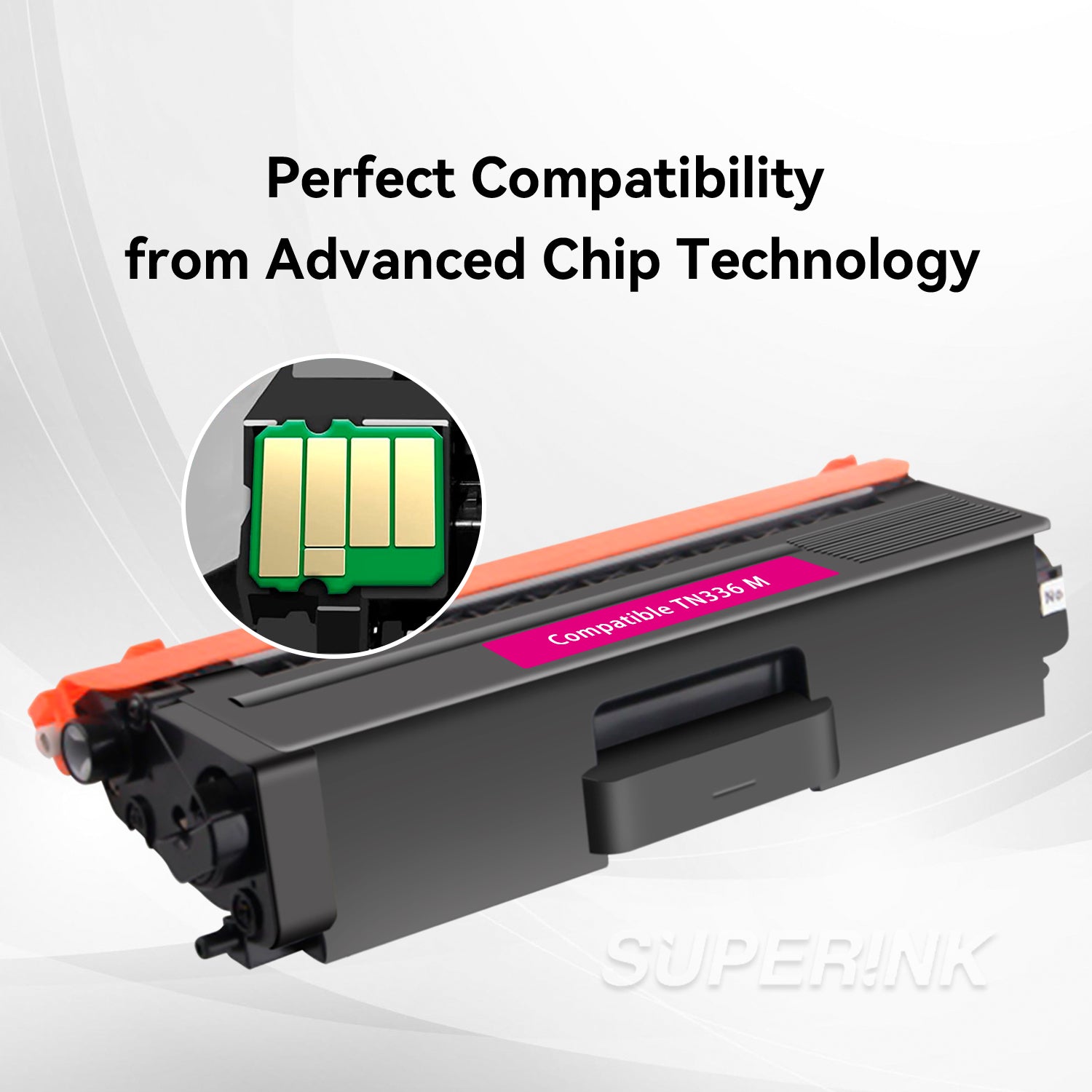 Compatible Brother TN-336M TN336 Toner Cartridge Magenta