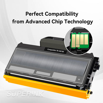 Compatible Brother TN-360 Black Toner Cartridge By Superink