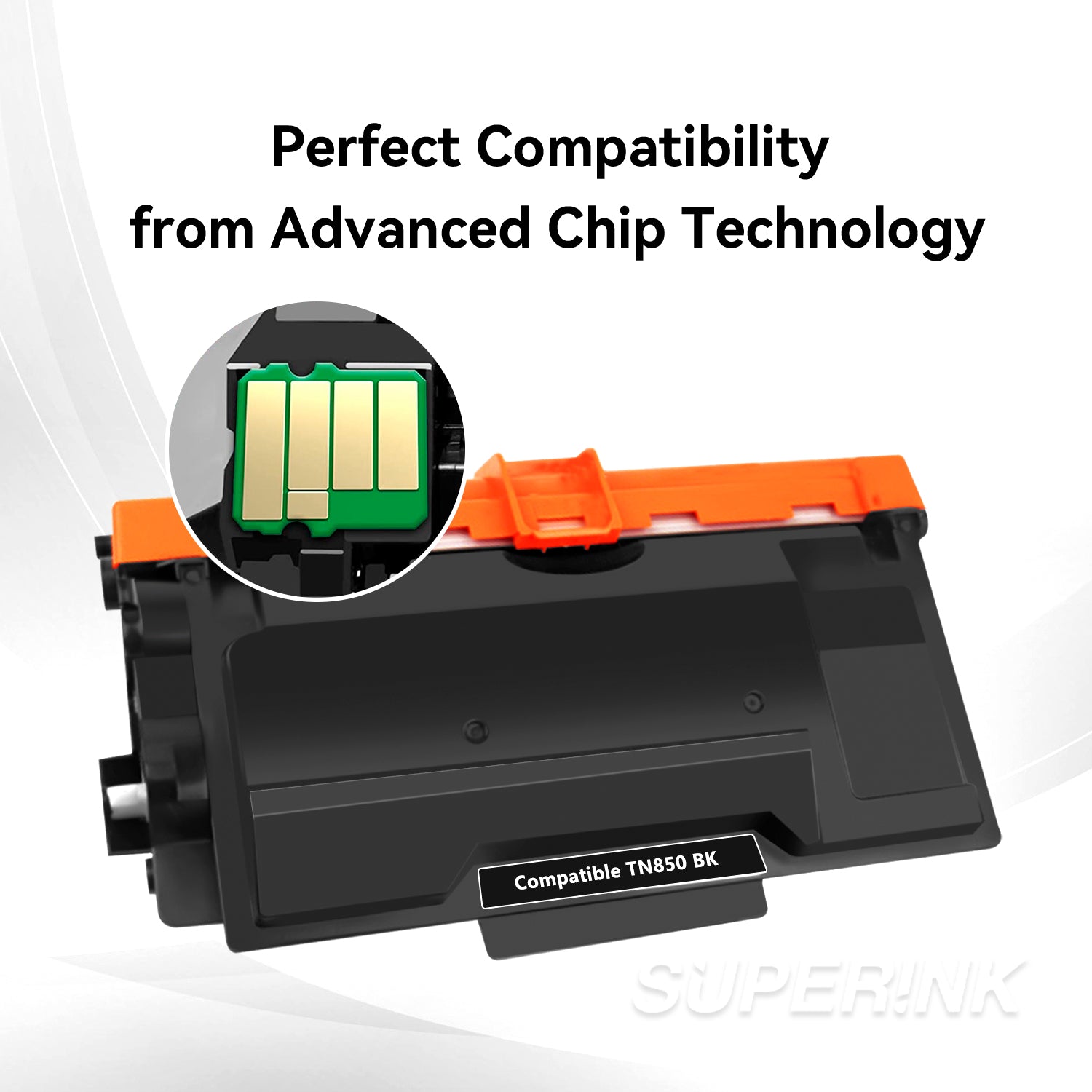 Compatible Brother TN850 / TN-850 Black Toner High Yield by Superink
