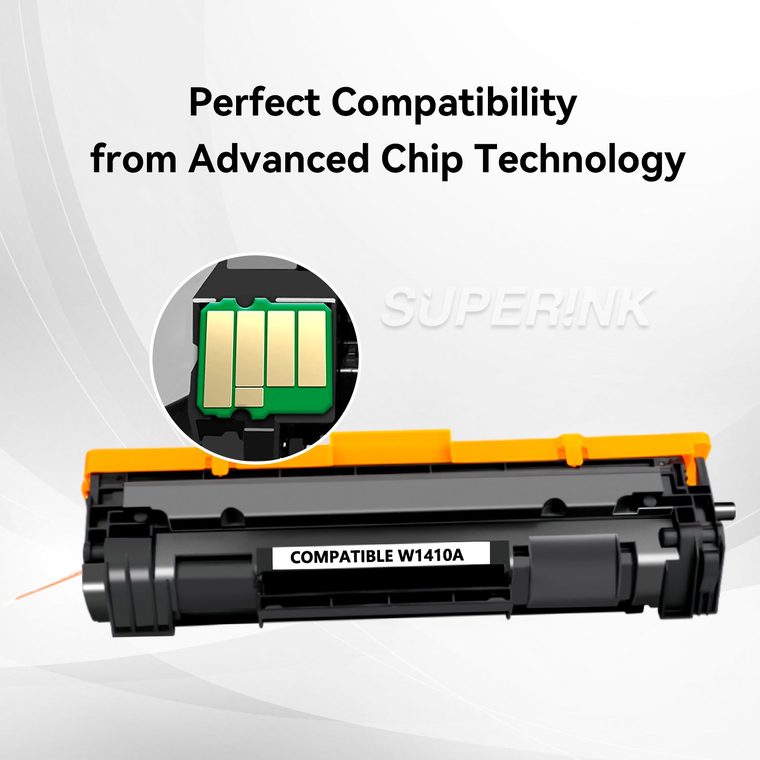 Compatible HP 141A W1410A Black Toner 2000 Pages WITH CHIP by Superink