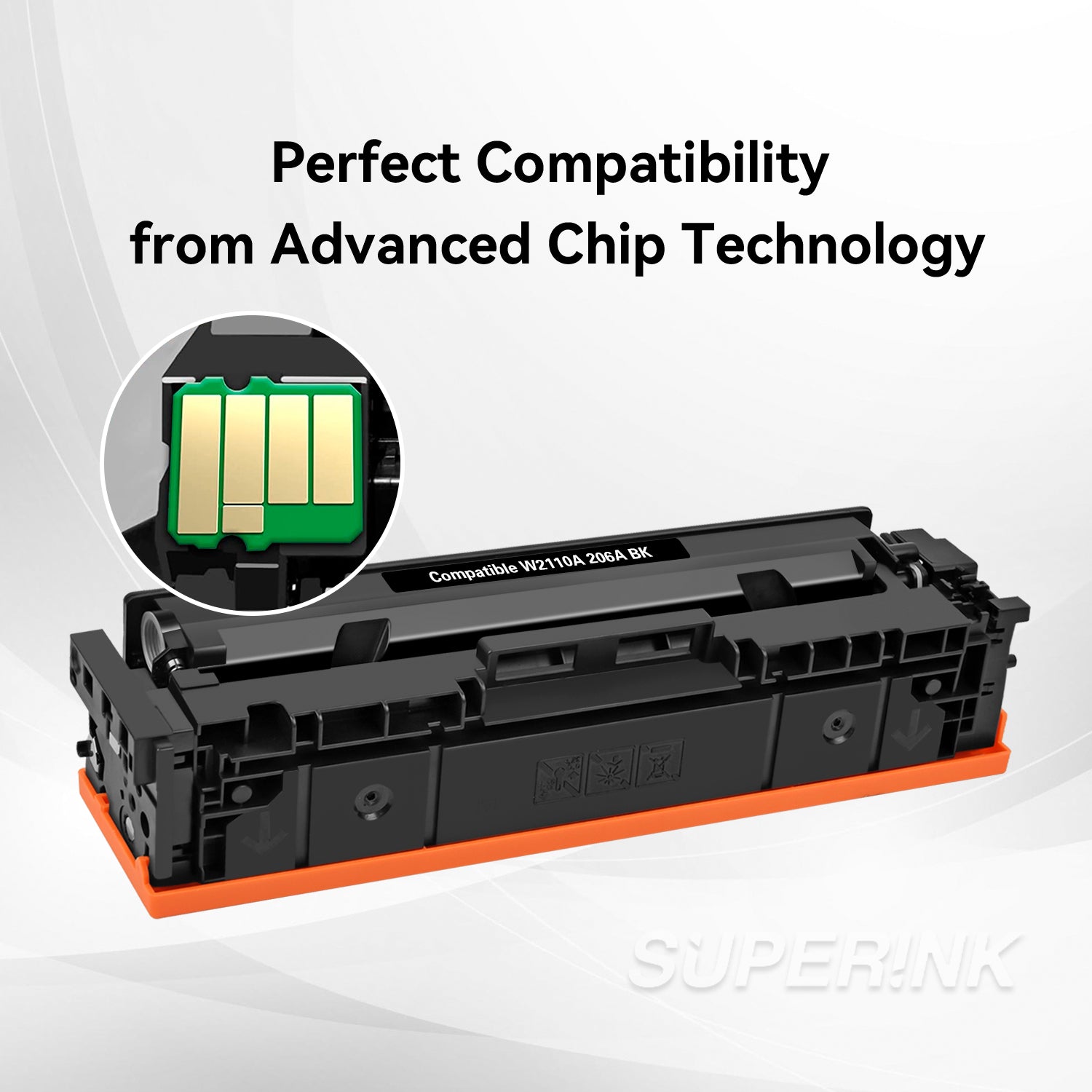 Compatible HP W2110A / 206A Black Toner By Superink