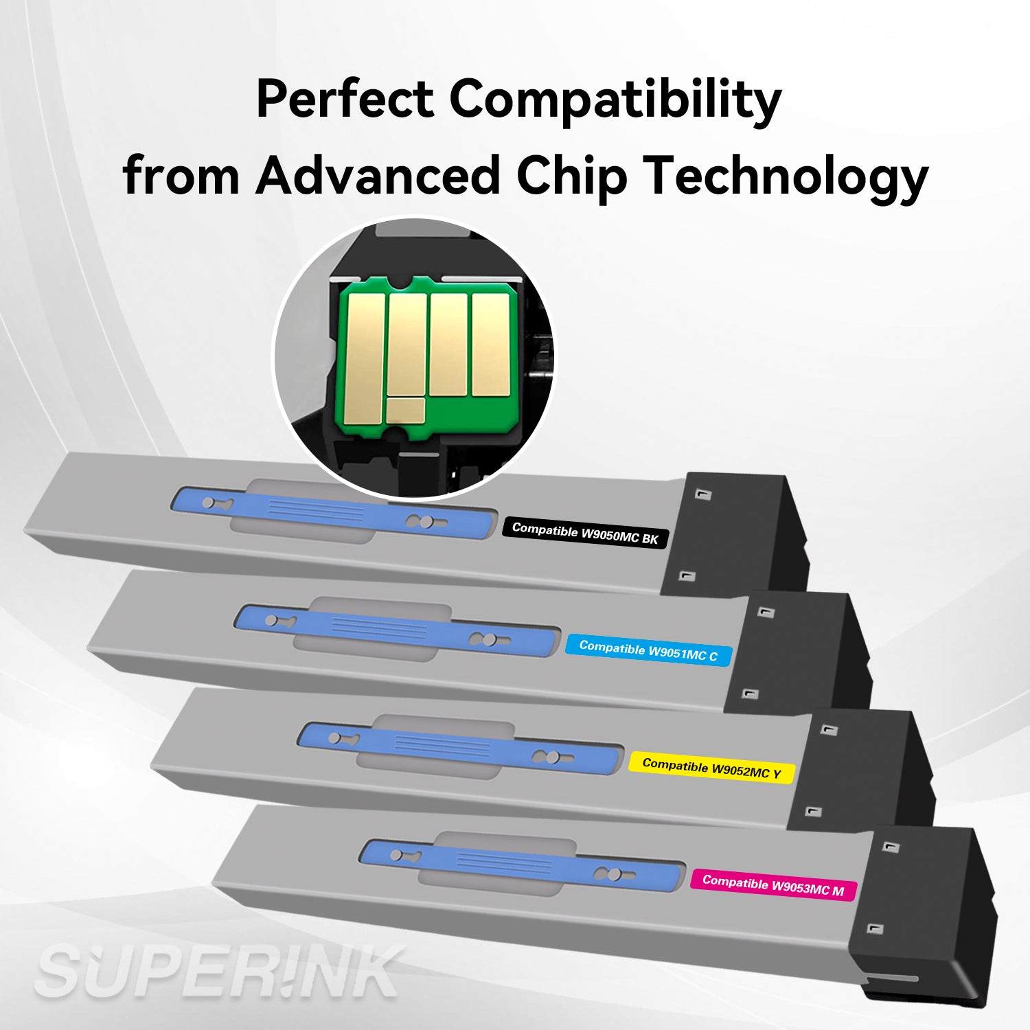 Compatible HP E87640/E87650/E87660 Toner Cartridge Combo By Superink