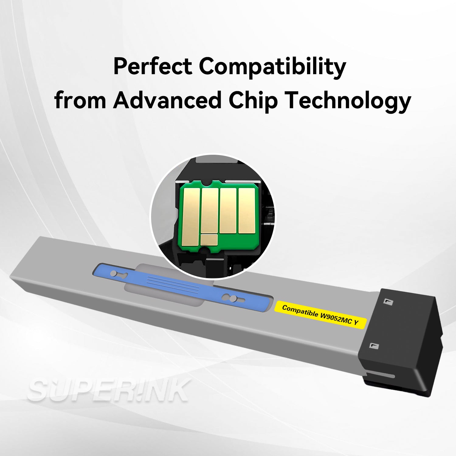 Compatible HP W9052MC Yellow Toner Cartridge By Superink