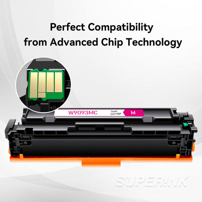 Compatible HP W9093MC Magenta Toner Cartridge
