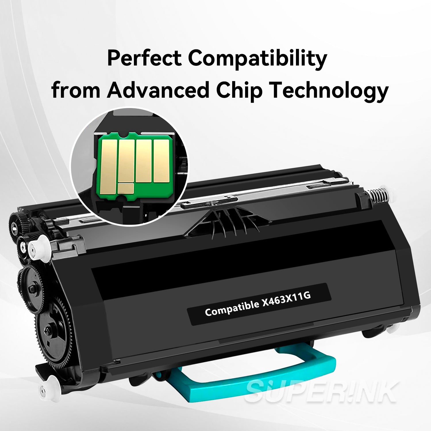 Compatible Lexmark X463 Black Toner Cartridge (X463X11G) By Superink