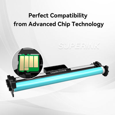 Tambour compatible HP CF219A (HP 19A) par Superink