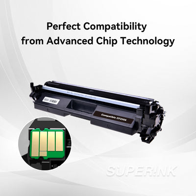 Compatible HP CF230A Black Toner Cartridge-with chip By Superink