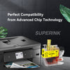 Compatible Brother LC402 Yellow Ink Cartridge High Yield by Superink