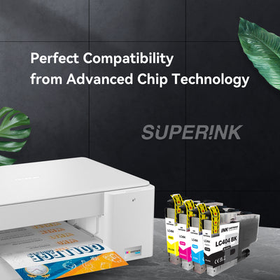 Compatible Brother LC404 Ink Cartridge Combo by Superink