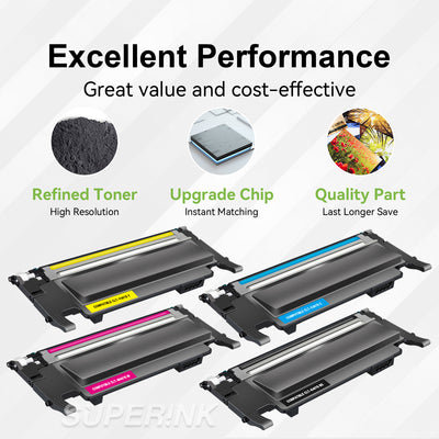 Compatible Samsung 407S Set Toner Cartridge By Superink