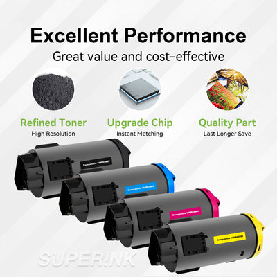 Compatible Xerox C500 / C505 Extra High Yield Set by Superink