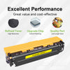 Compatible HP CB542A Toner Cartridge Yellow By Superink