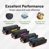 Kit de toner compatible HP CF410X / CF411X / CF412X / CF413X par Superink