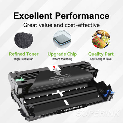 Compatible Brother Dr-630 Drum Unit by Superink