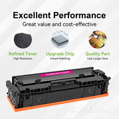 Compatible HP W2113X / 206X Magenta Toner By Superink