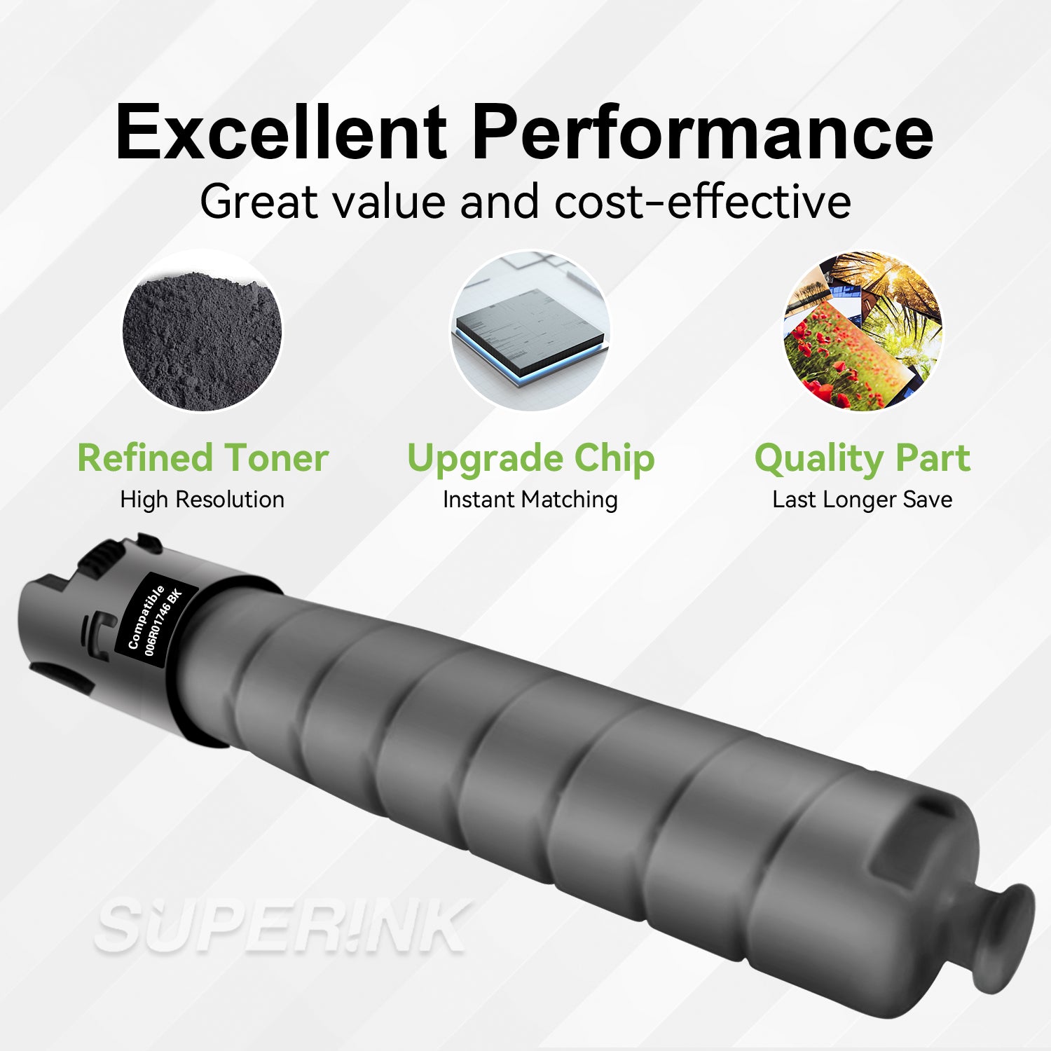 Compatible Xerox 006R01746 Black Toner By Superink