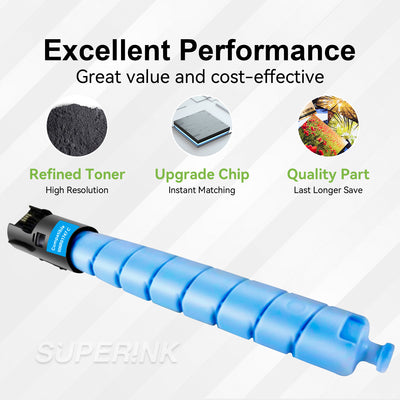 Compatible Xerox 006R01747 Cyan Toner By Superink
